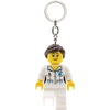 LEGO City Keychain Light – Nurse (KE186H) Large 3 Inch Tall Figure | Bag charm with LED light