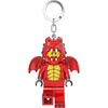 LEGO Keychain Light – Dragon Suit Guy (KE196H) Large 3 Inch Tall | Bag charm with LED light