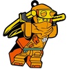 LEGO Ninjago Silicone Magnet – Arin (53346) | Fridge Decorative, Office, Kitchen, Locker, Whiteboard