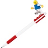 LEGO Stationery Gel Pen with Minifigure – Red (52602) Minifigure May Vary(Red)