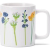 Room Copenhagen LEGO Wild Flowers Mug 300 ml Ceramic Coffee Cup | Ceramic Coffee Mug 300 ml Capacity Microwave Safe Dishwasher Safe(Wild Flowers)