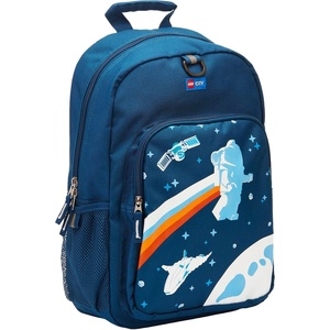 LEGO® City Police and Fire Heritage Classic Backpack, Police and Fire(Navy Space)