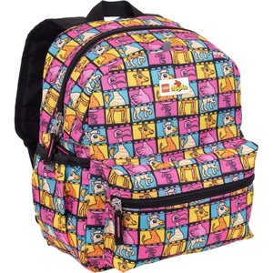LEGO DUPLO BLOCK BACKPACK, Toddler-Sized School and Travel Bag for Boys and Girls, Duck(Bubble Gum)