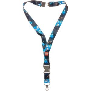 LEGO Lanyard, Neck Strap for Key Chains, Detachable Lanyard for Phone, Keys, ID Badge, with clasp and Quick Release Buckle(Space Corp)