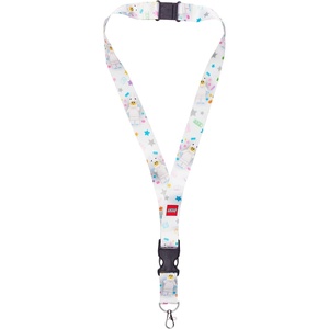LEGO Lanyard, Neck Strap for Key Chains, Detachable Lanyard for Phone, Keys, ID Badge, with clasp and Quick Release Buckle(Unicorn Girl)