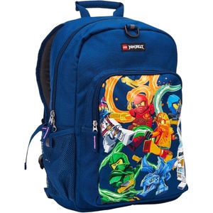 LEGO NINJAGO Kids School Backpack Bookbag, for Travel, On-the-Go, Back to School, Boys and Girls, with Adjustable Padded Straps and Fun patterns, Spraypaint(Stronger Together)