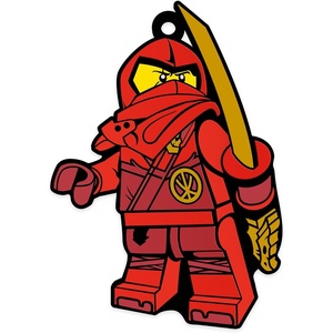 LEGO Ninjago Silicone Magnet – Kai (53347) | for Fridge Decorative, Office, Kitchen, Locker, Whiteboard
