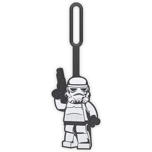LEGO Star Wars Silicone Bag Tag – Stormtrooper (52235) | Silicone Luggage Tag for Travel, Suitcase, Backpack