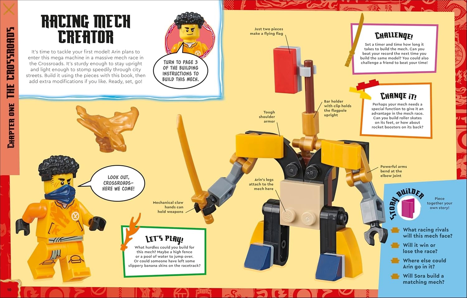 image:imageLEGO Ninjago World Builder Create a World of Play with 4in1 Model and 150 Build Ideas