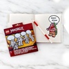 IQ LEGO Ninjago Coloring Sticky Note with LEGO 10 Pack Marker Bundle
