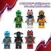 LEGO NINJAGO Thunderfang Dragon of Chaos Building Toy for Kids Ages 8+ – Dragon Rising Playset with 6 Minifigures and Poseable Figure – Birthday Gift Idea for Boys and Girls – 71832