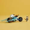 LEGO NINJAGO Zane’s Ice Motorcycle Toy with 1 Minifigure Included, Buildable Model Vehicle, Ninja Gift for Kids Ages 7 and Up, 71816