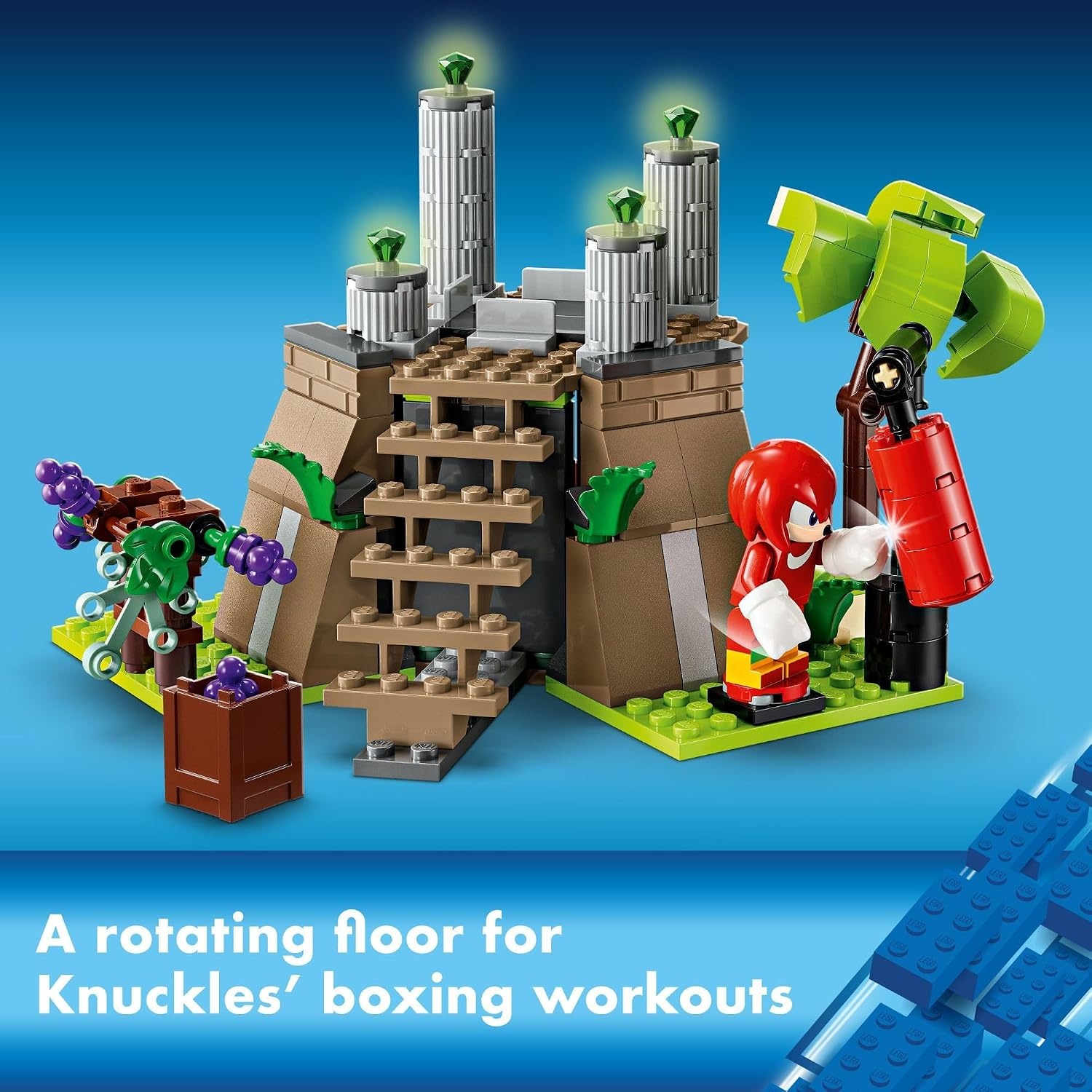 image:imageLEGO Sonic The Hedgehog Knuckles and The Master Emerald Shrine Collectible Video Game Toy Building Set Comes with 2 Sonic Action Figures Gamer Gift for Boys and Girls Ages 8 and Up 76998