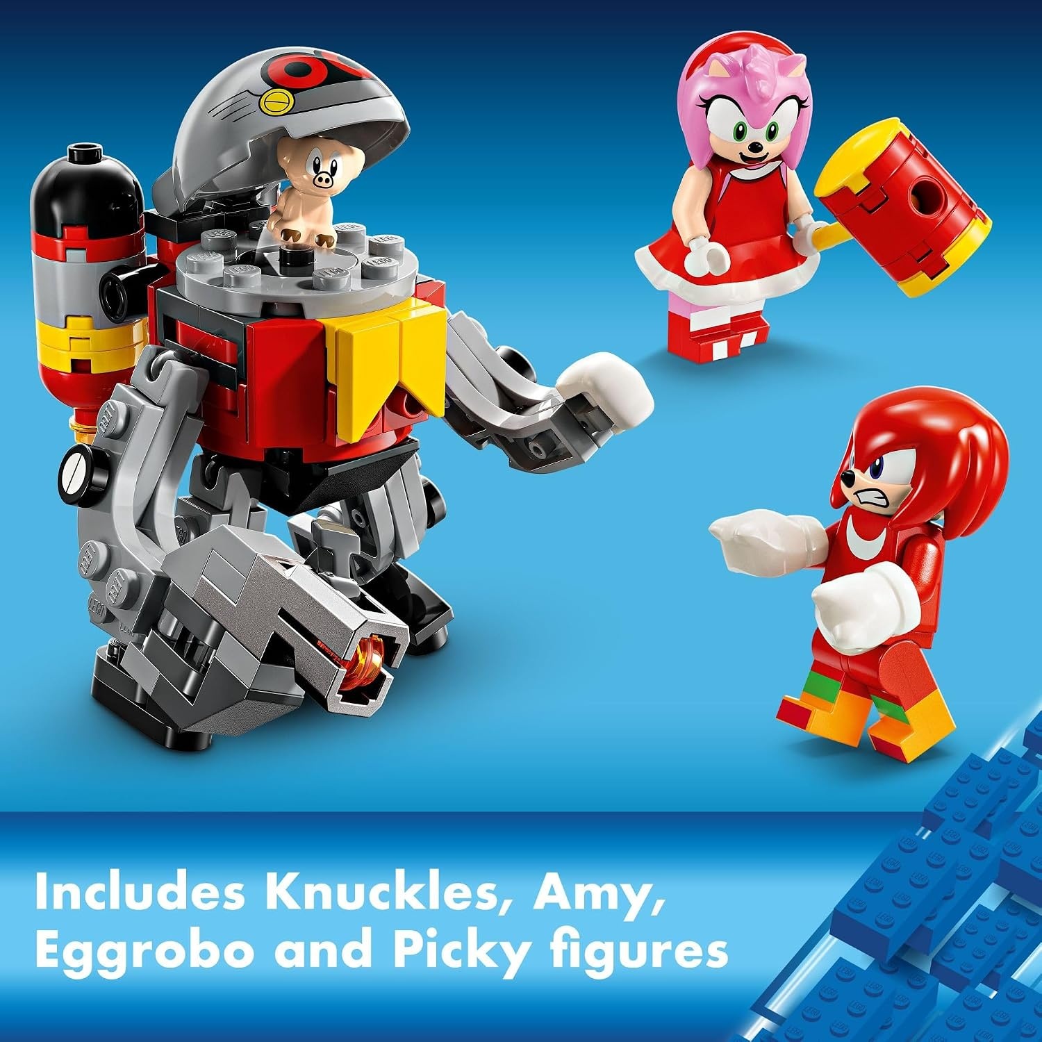 image:imageLEGO Sonic The Hedgehog Knuckles and The Master Emerald Shrine Collectible Video Game Toy Building Set Comes with 2 Sonic Action Figures Gamer Gift for Boys and Girls Ages 8 and Up 76998