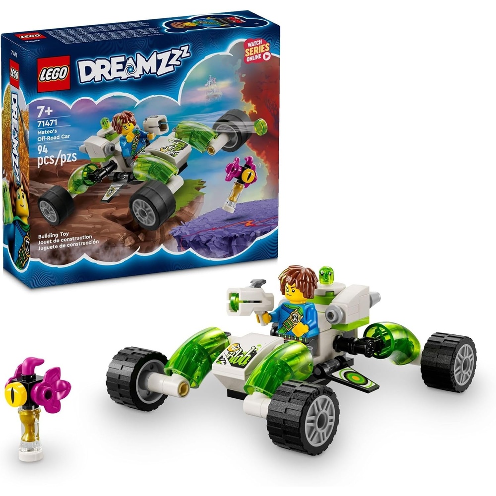 image:imageLEGO DREAMZzz Mateos OffRoad Car Toy Kids can Build a Dune Buggy Toy or Quadcopter Includes Mateo Action Figure and Other Characters from The TV Show Great Toy for Kids 7 Years Old and Up 71471