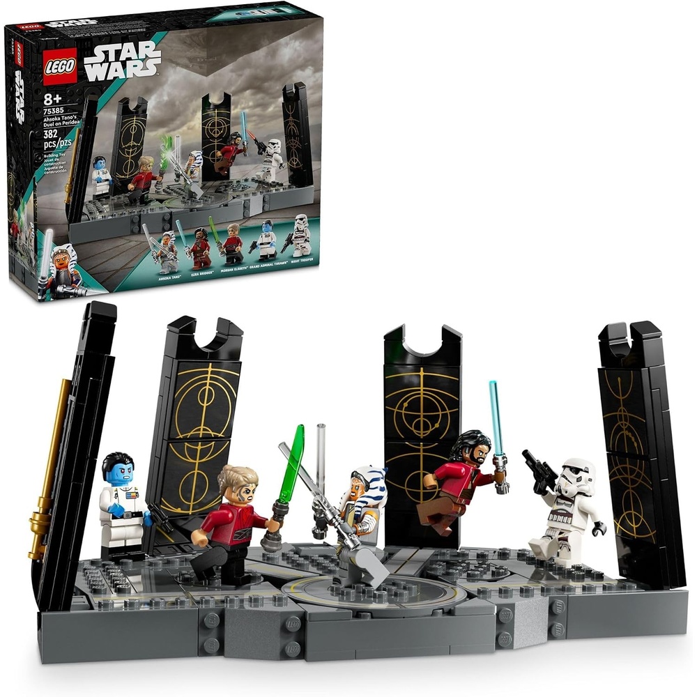 image:imageLEGO Star Wars Ahsoka Tanos Duel on Peridea Building Toy for Kids Collectible Toy with 5 Star Wars Minifigures Including Grand Admiral Thrawn amp Ahsoka Fun Gift for 8 Year Old Boys amp Girls 75385