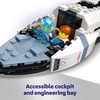 LEGO City Modular Galactic Spaceship Toy – Buildable Space Toy for Kids, Boys and Girls, Ages 7+ – Includes 4 Astronaut Minifigures & Alien Figure – Gift Idea for Birthdays and Holidays – 60446