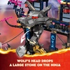 LEGO Ninjago Wolf Mask Shadow Dojo Building Toy – Pretend Play Ninja Figures & Playset – Toys for Boys & Girls, Ages 9+ Years – W/ 8 Minifigures – 71813