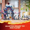 LEGO Ninjago Wolf Mask Shadow Dojo Building Toy – Pretend Play Ninja Figures & Playset – Toys for Boys & Girls, Ages 9+ Years – W/ 8 Minifigures – 71813