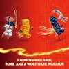 LEGO Ninjago Young Dragon Riyu Building Toy – Pretend Play Ninja & Dragon Toys for Boys & Girls, Ages 6+ Years – W/ 3 Minifigures – 71810
