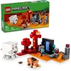 LEGO Minecraft The Nether Portal Ambush Adventure Set, Building Toy for Kids with Action Figures and Battle Scenes, Minecraft Toy for Boys, Girls and Gamers Ages 8 and Up, 21255