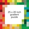 LEGO Rainbow Bricks 1000 Piece Jigsaw Puzzle(Modern)