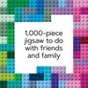 LEGO Rainbow Bricks 1000 Piece Jigsaw Puzzle(Modern)