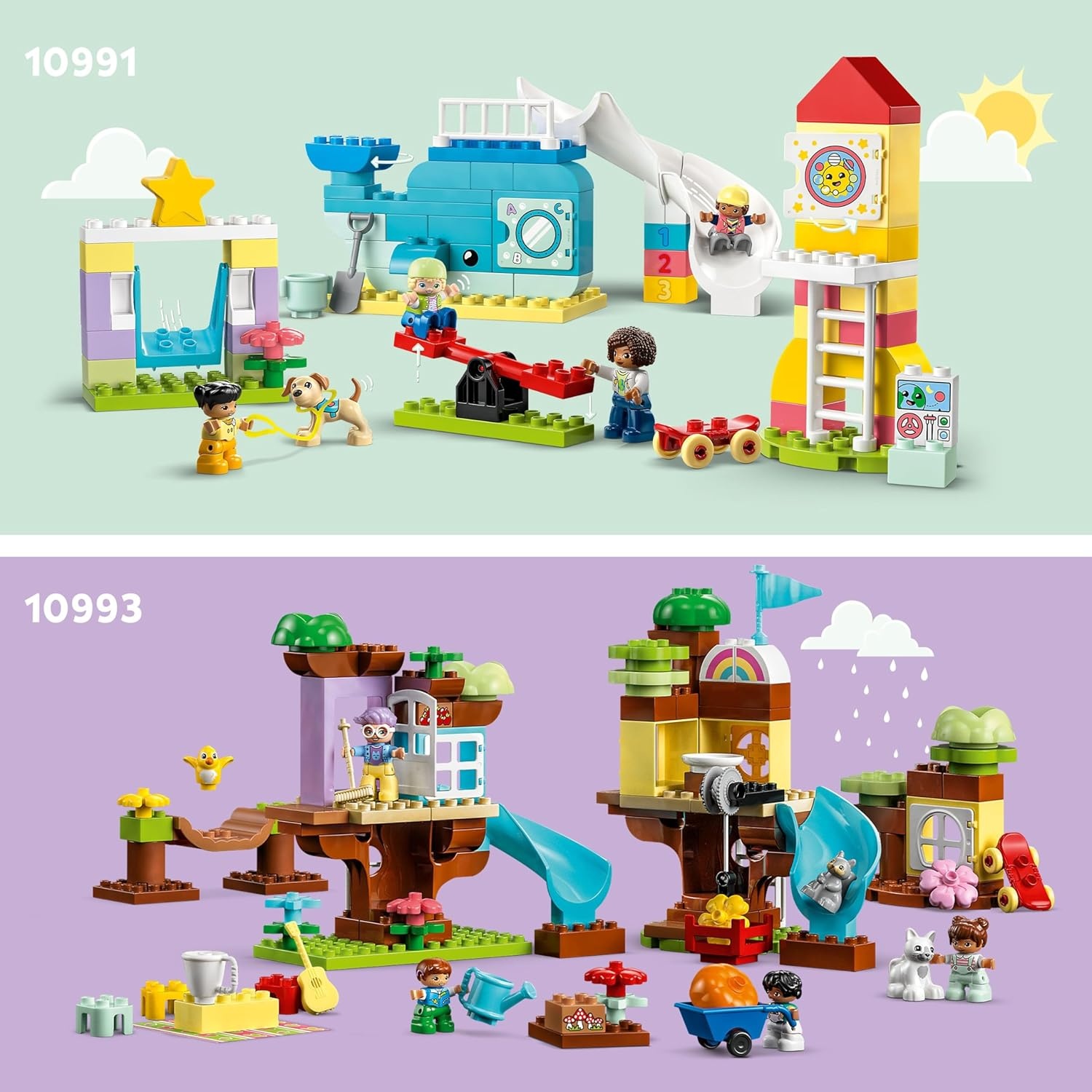 image:imageLEGO DUPLO Town 3 in 1 Family House 10994 Educational STEM Building Toy Set Gift for Christmas for Toddlers Ages 3 and Up Car Toy and 3 Floor House Lets The Whole Family Build Play and LearnStandard Packaging