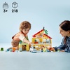 LEGO DUPLO Town 3 in 1 Family House 10994 Educational STEM Building Toy Set, Gift for Christmas for Toddlers Ages 3 and Up, Car Toy and 3 Floor House Lets The Whole Family Build, Play and Learn(Standard Packaging)