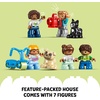 LEGO DUPLO Town 3 in 1 Family House 10994 Educational STEM Building Toy Set, Gift for Christmas for Toddlers Ages 3 and Up, Car Toy and 3 Floor House Lets The Whole Family Build, Play and Learn(Frustration-Free Packaging)