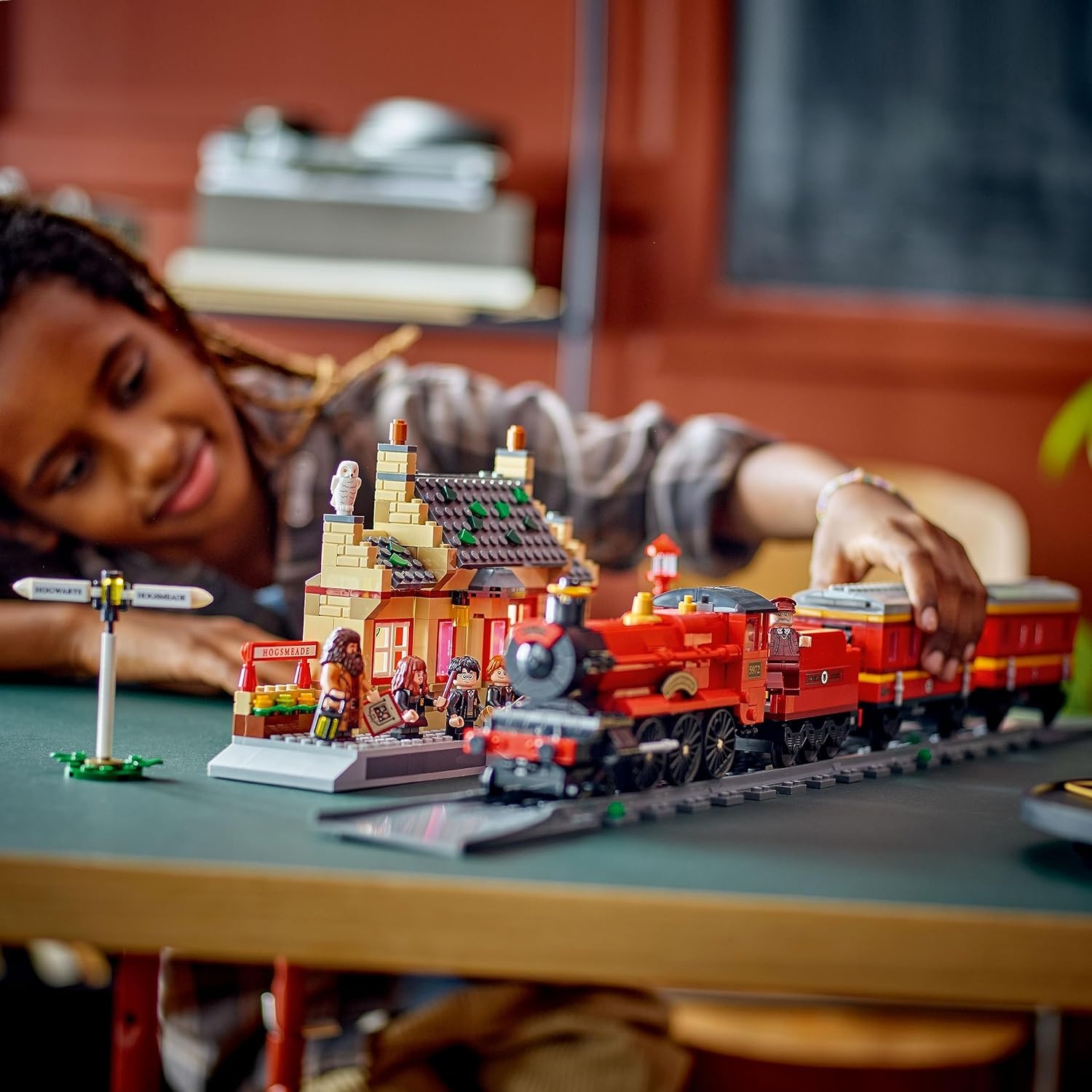 image:imageLEGO Harry Potter Hogwarts Express amp Hogsmeade Station Building Toy Pretend Play and Display Decor for Boys amp Girls Ages 8 Gift Idea for Birthdays 76423Standard Packaging