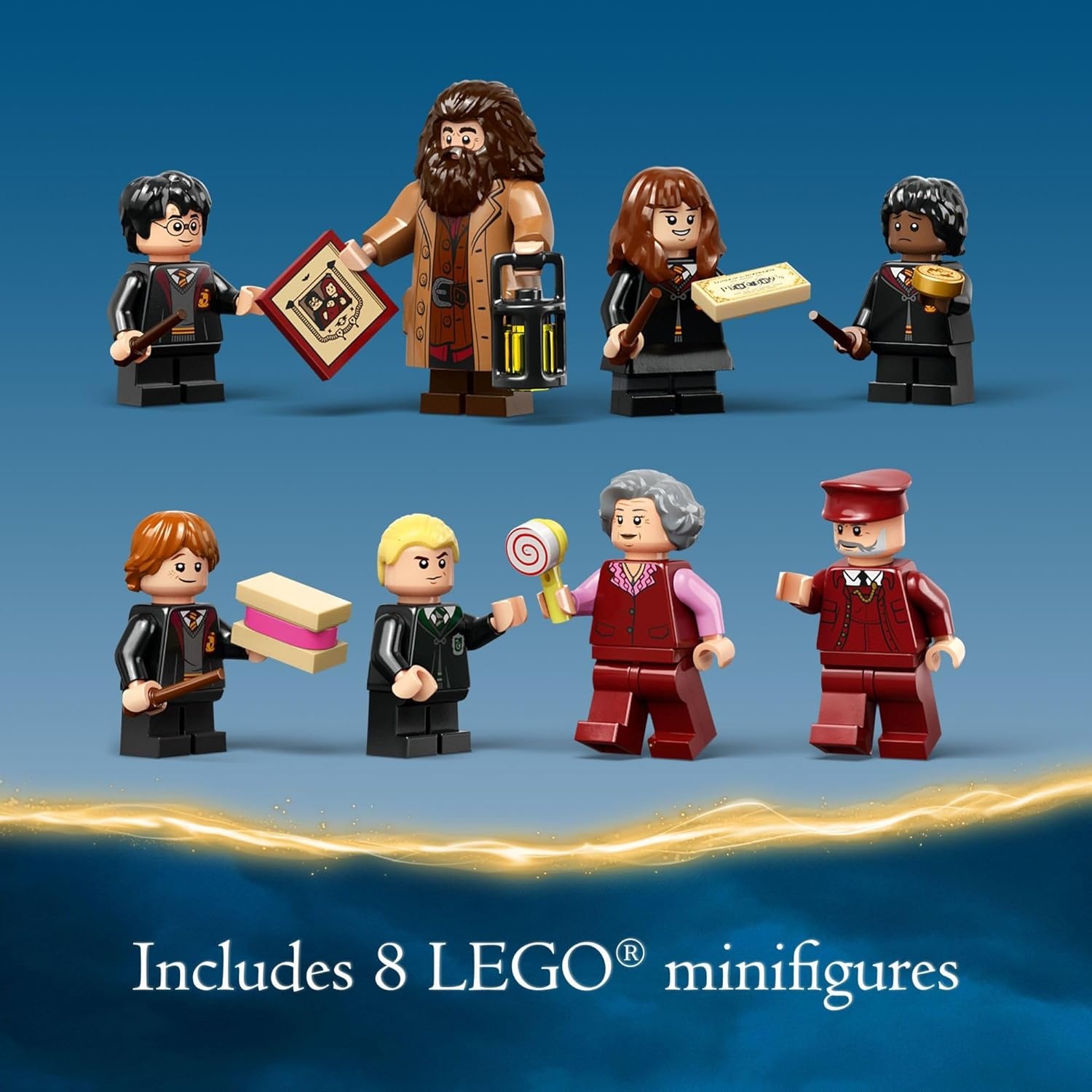 image:imageLEGO Harry Potter Hogwarts Express amp Hogsmeade Station Building Toy Pretend Play and Display Decor for Boys amp Girls Ages 8 Gift Idea for Birthdays 76423Standard Packaging