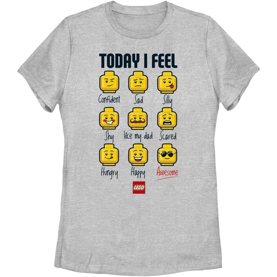 image:imageFifth Sun Womens Expressions of Lego GuyAthletic Heather