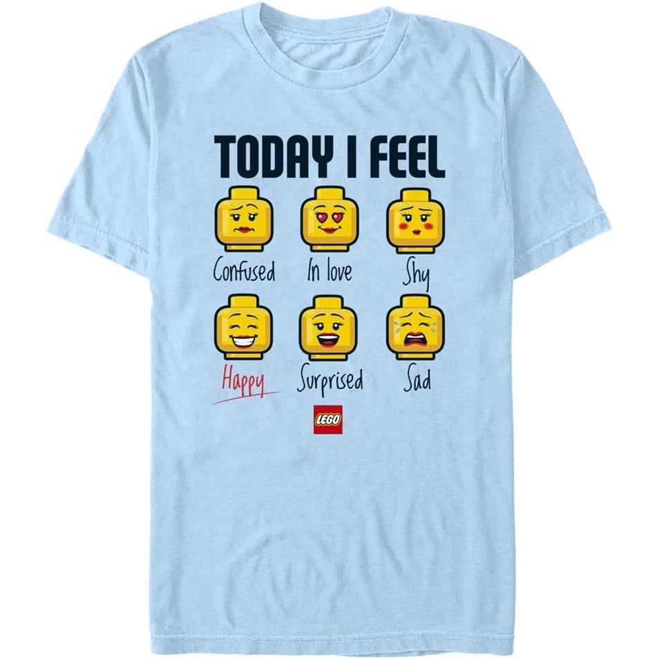 image:imageFifth Sun Mens Expressions of Lego LadyLight Blue