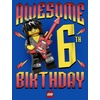 Fifth Sun Kids’ Awesome Lego Birthday 6(Royal Blue)