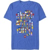 Fifth Sun Men’s Build Birthday(Royal Blue Heather)