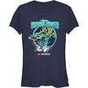 Fifth Sun Women’s Aqua Dragon Power(Navy Blue)
