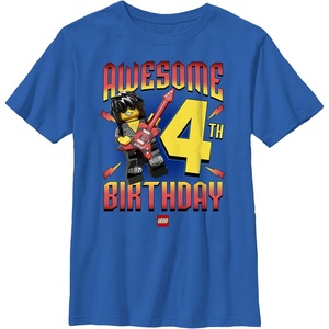 Fifth Sun Kids’ Awesome Lego Birthday 4(Royal Blue)