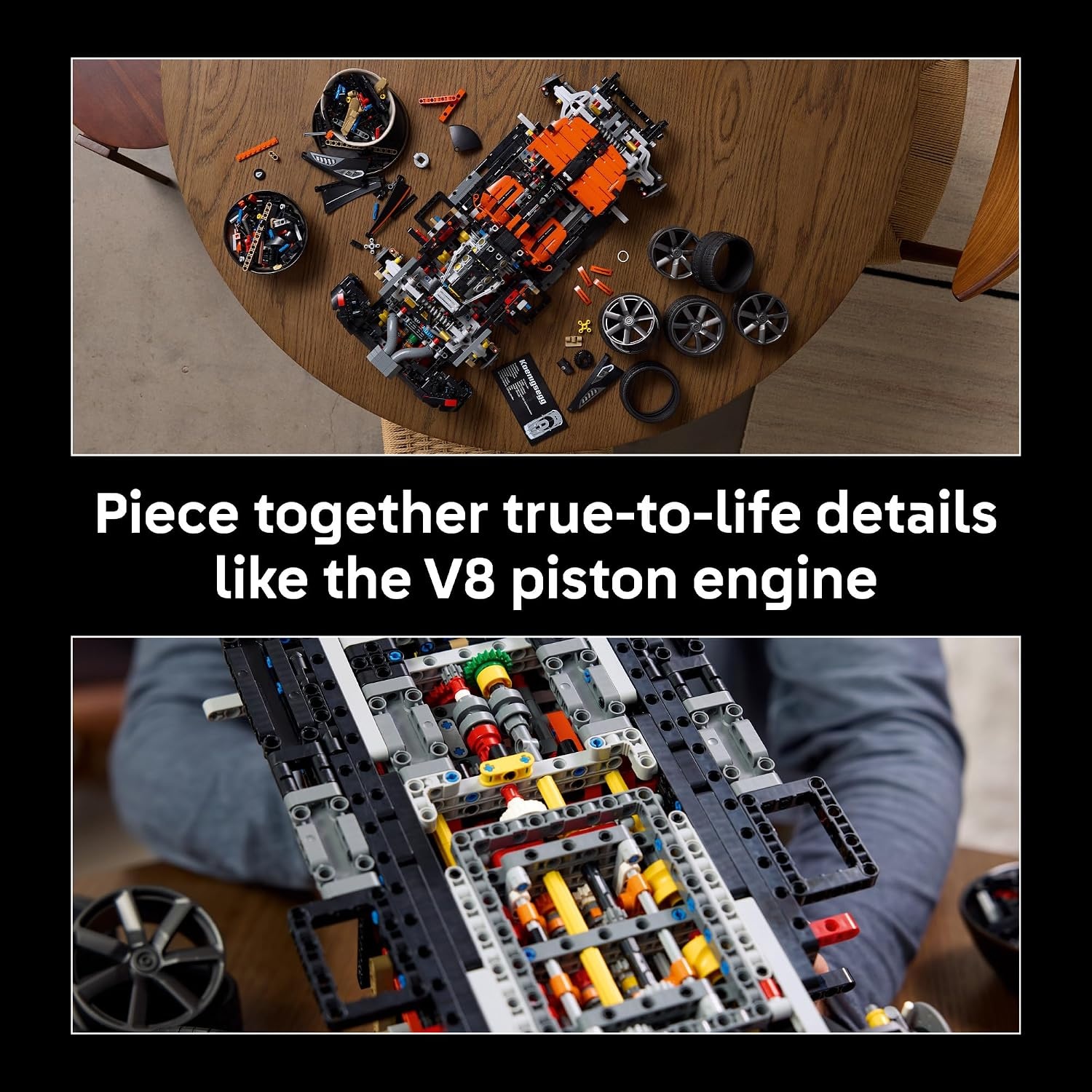 image:imageLEGO Technic Koenigsegg Sadairs Spear Megacar 42232