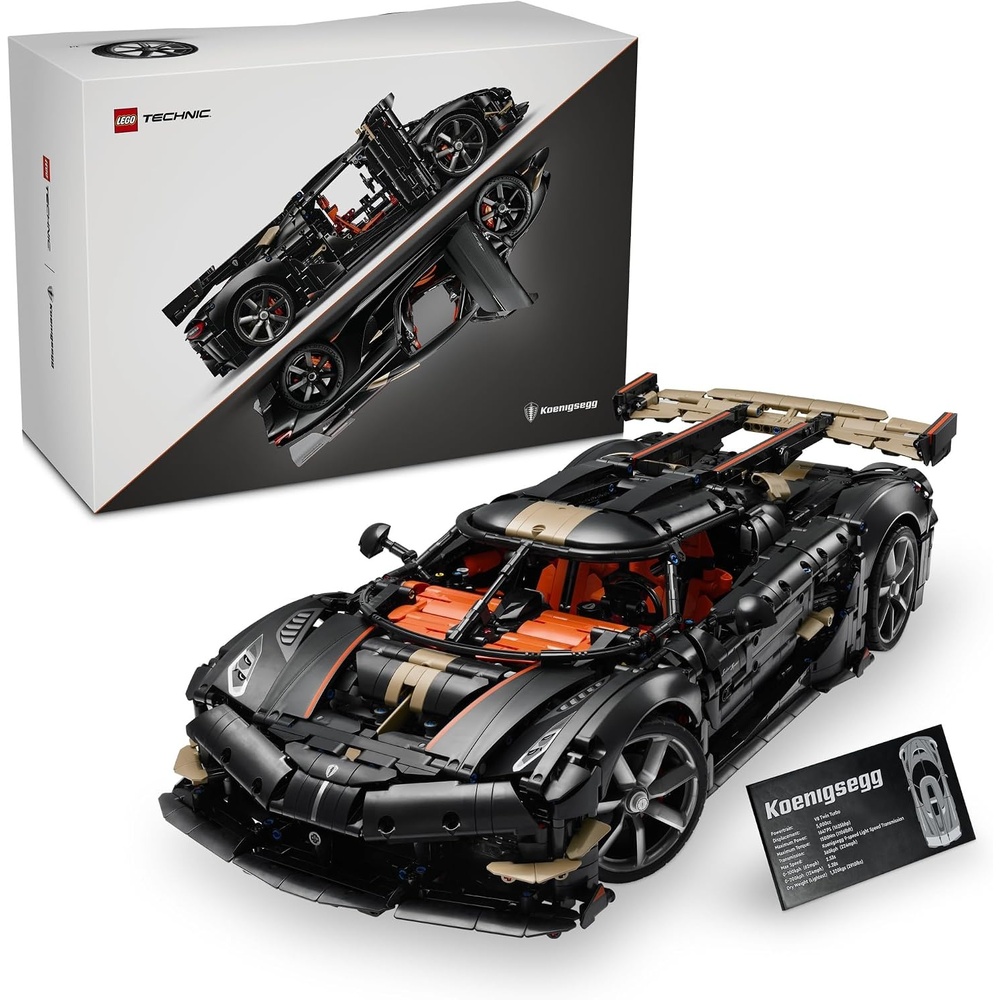 image:imageLEGO Technic Koenigsegg Sadairs Spear Megacar 42232