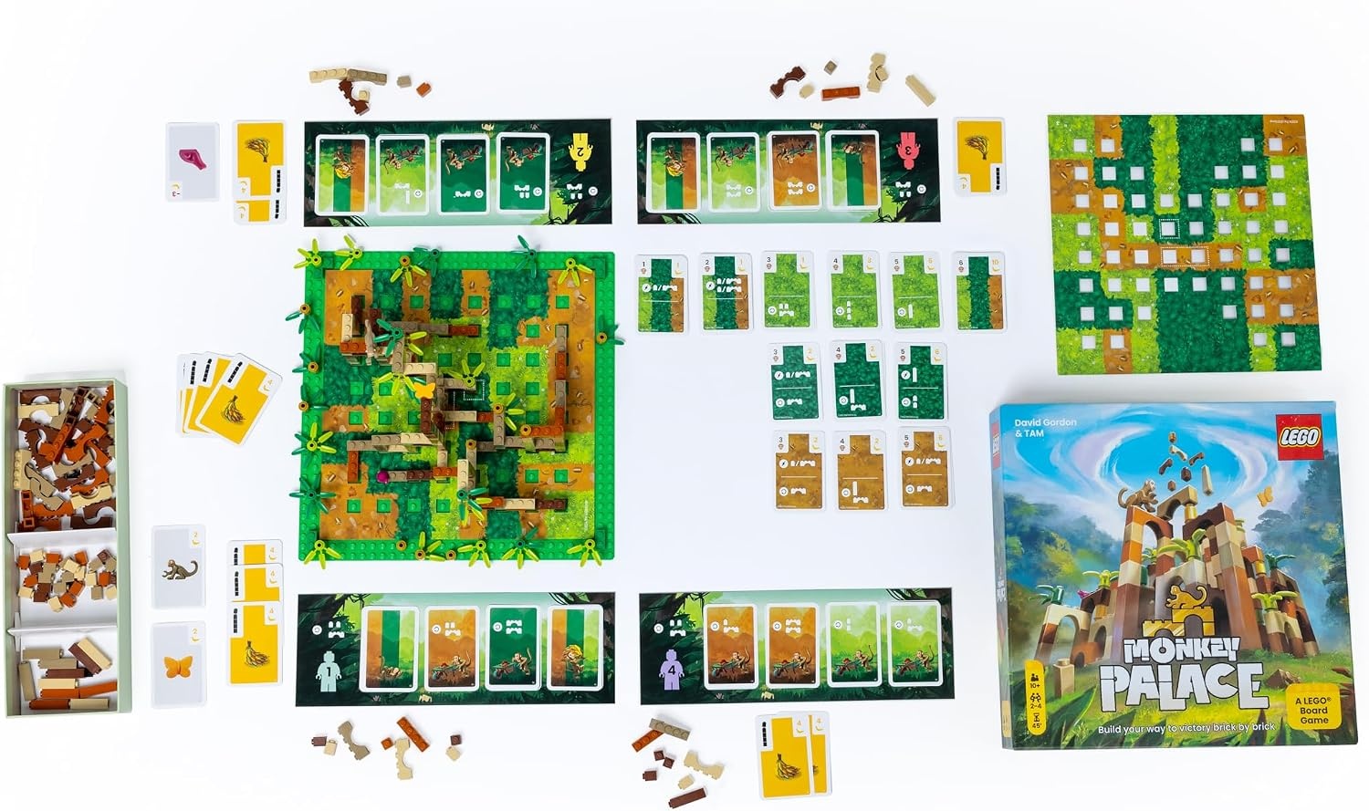image:imageAsmodee Monkey Palace A LEGO Board Game Family Game German