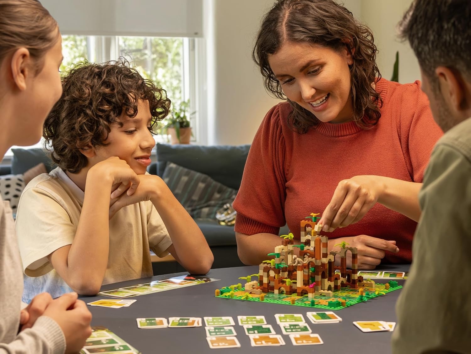 image:imageAsmodee Monkey Palace Brick Building Strategy Game 24 Players