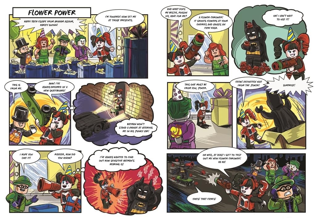 image:imageBuster Books LEGO DC Super Heroes Maven of Mayhem with Harley Quinn LEGO minifigure and megaphone LEGO Minifigure Activity