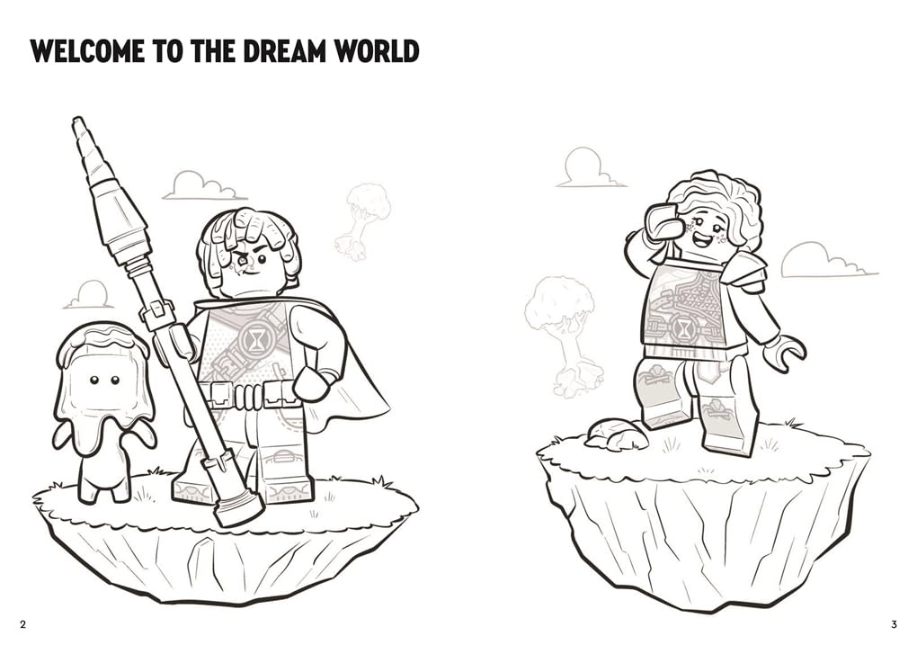 image:imageBuster Books LEGO DREAMZzz Fun to Colour LEGO Fun to Colour