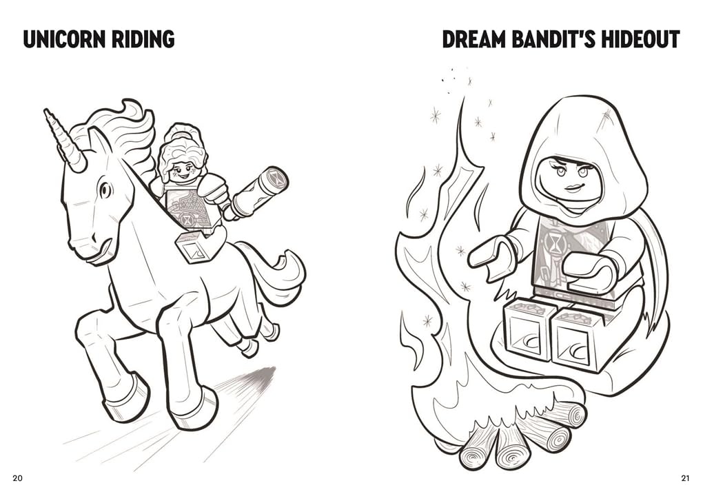 image:imageBuster Books LEGO DREAMZzz Fun to Colour LEGO Fun to Colour