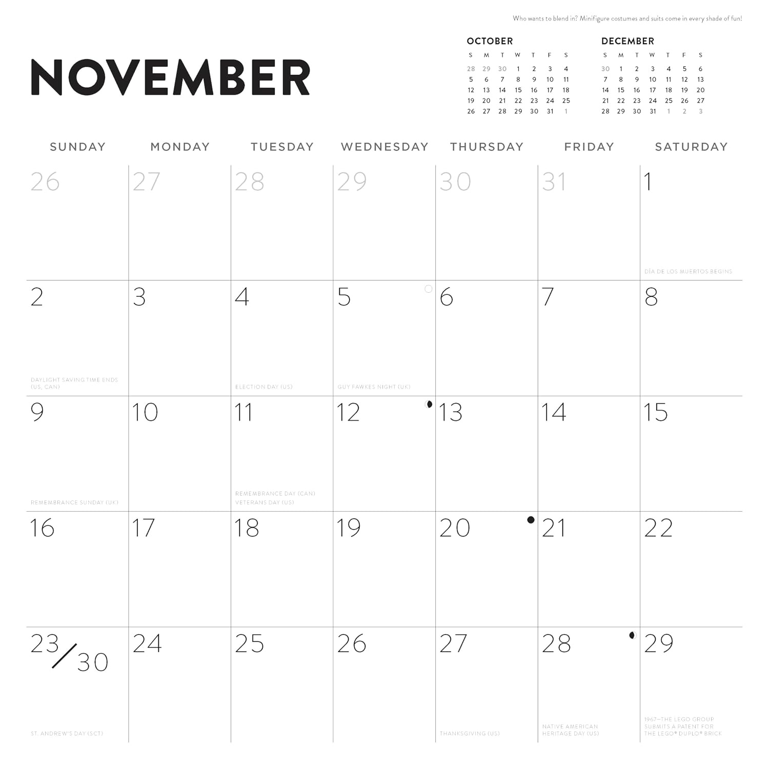 image:imageLEGO 2025 Wall Calendar