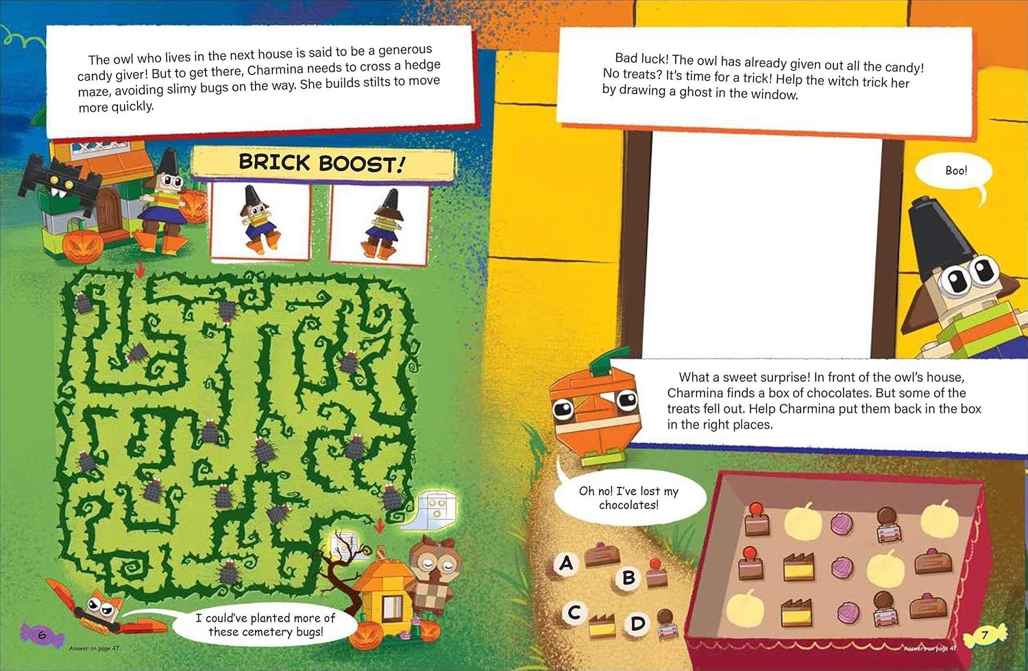 image:imageLEGO Books Build Halloween Fun Activity Book with Minifigure