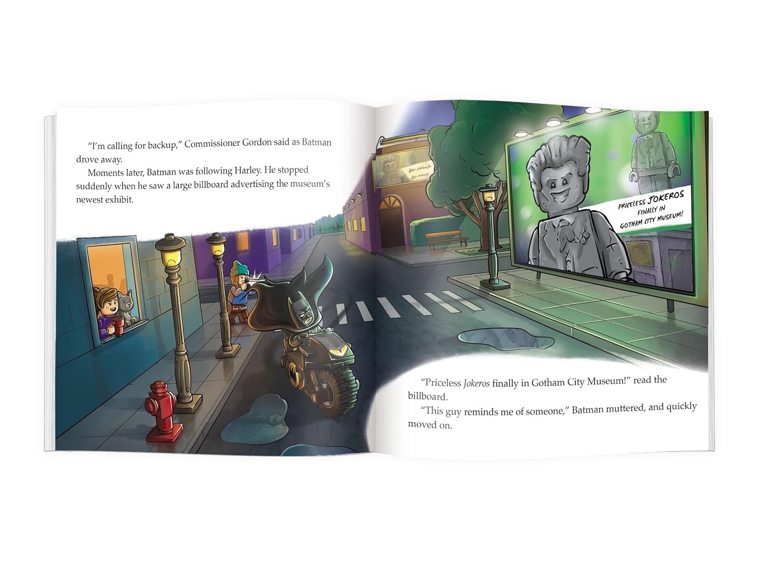 image:imageLEGO DC Super Heroes Batman VS Harley Quinn Activity Book with Fun Activities PopUp Play Scene and 2 LEGOR Minifigures to Inspire Imagination and Creativity