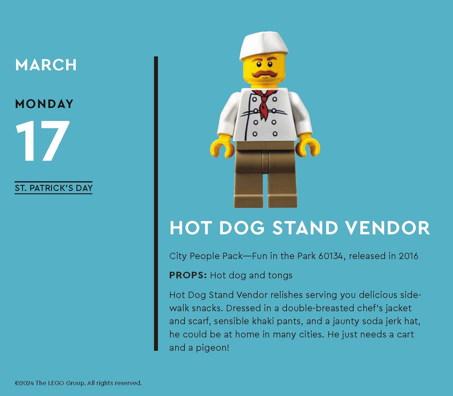image:imageLEGO Fun Every Day 2025 Daily Calendar