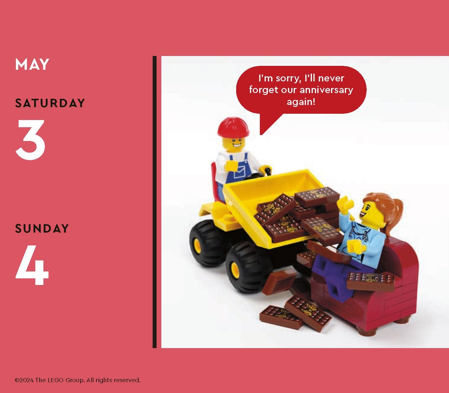 image:imageLEGO Fun Every Day 2025 Daily Calendar